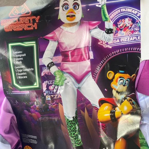 Girls five night at Freddy’s glamrock chica costume (C) - Picture 4 of 4